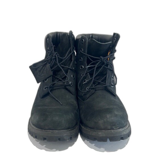 Timberland Boots Men’s Size 10 Color Black Leather Durable Weather Protection